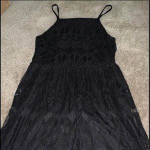 large black dress